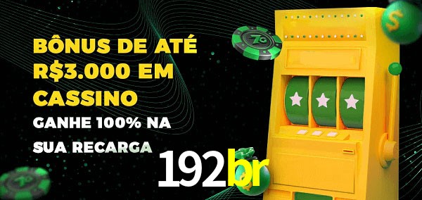 192br melhor bônus de depósito
