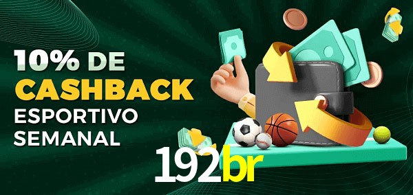 10% de bônus de cashback na 192br